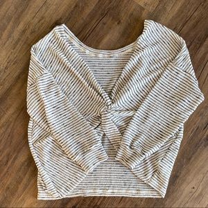 Miou Muse knot back sweater